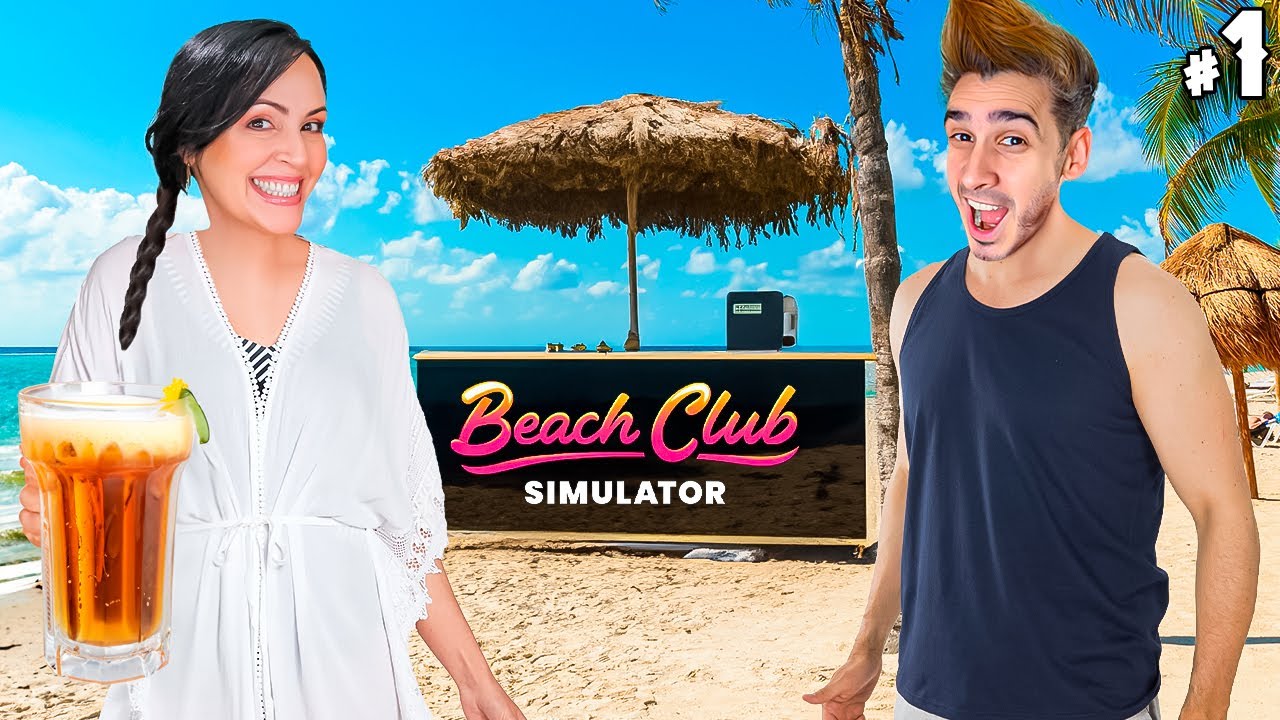 AHORA TENEMOS UNA PLAYA PRIVADA 😎 Beach Club Simulator 1🔥 Sandra Cires Play