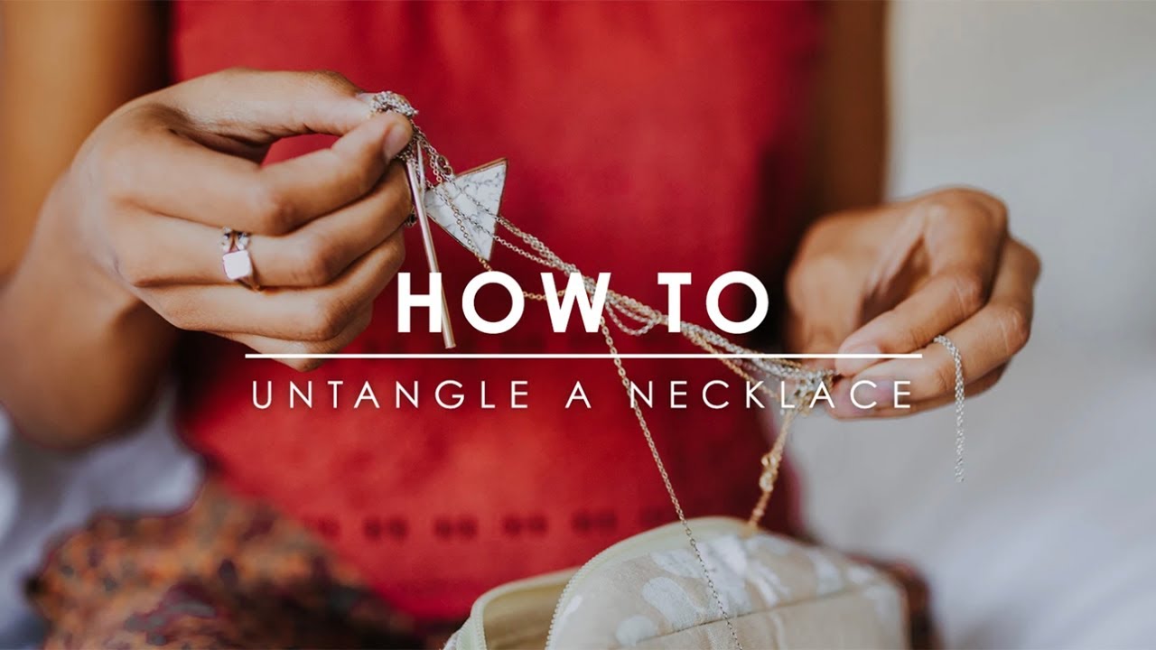 How to Untangle a Necklace