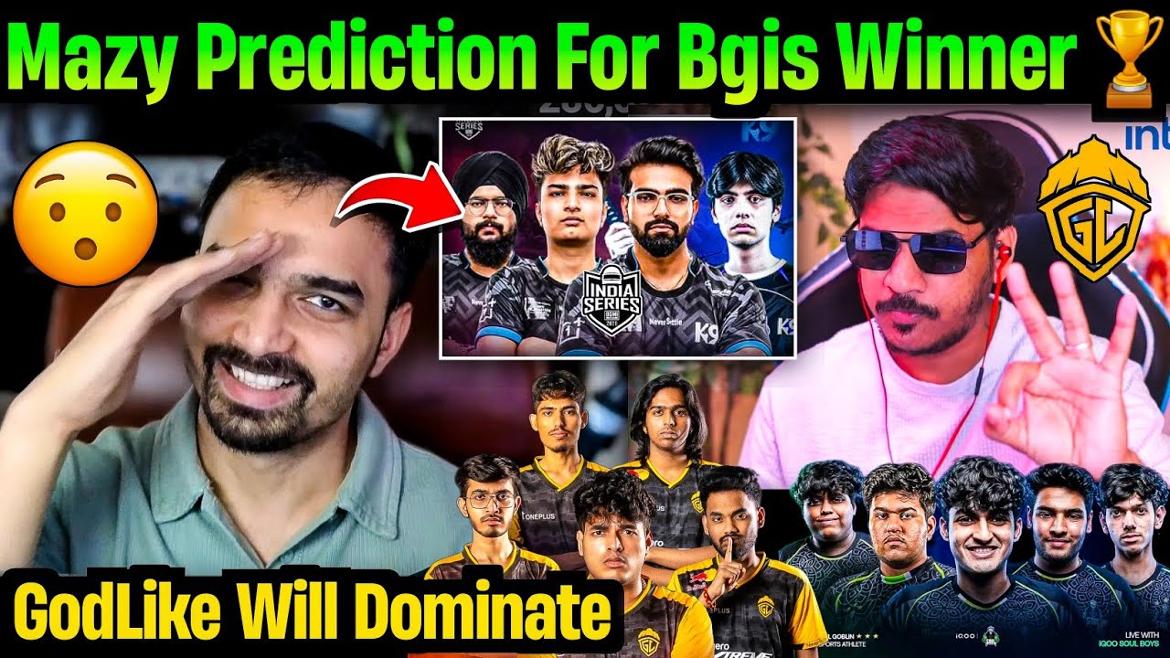 iFlicks On Will GodLike Qualify For Bgis?💛😳 Mazy Prediction For Bgis Winner🏆😯 SouL Domination🚀