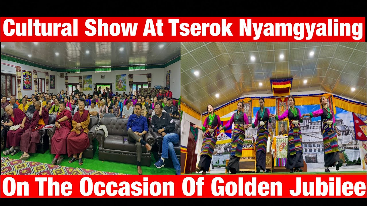 Cultural Show At Tserok Nyamgyaling On The Occasion of Golden Jubilee // LOTTERY // Tibetan Camp