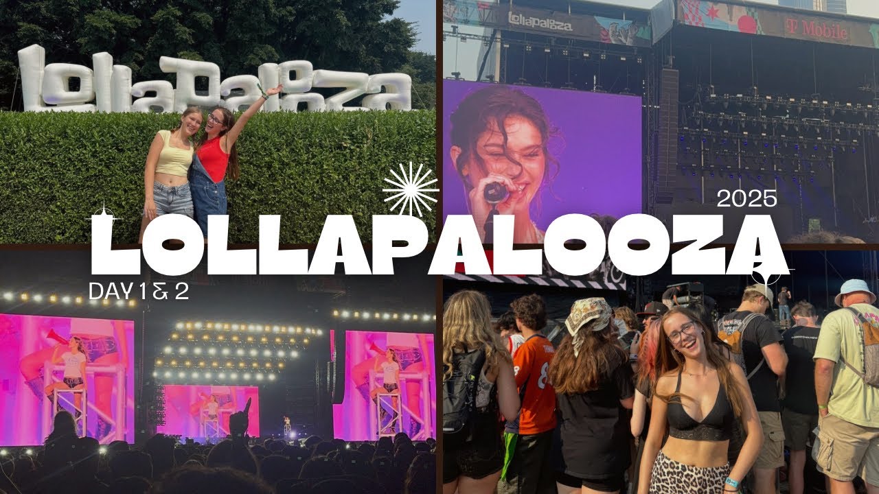 LOLLAPALOOZA days 1 and 2!!! | chicago lolla vlog