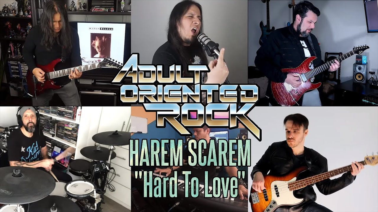 HAREM SCAREM - Hard to Love (Cover by Adult Oriented Rock)
