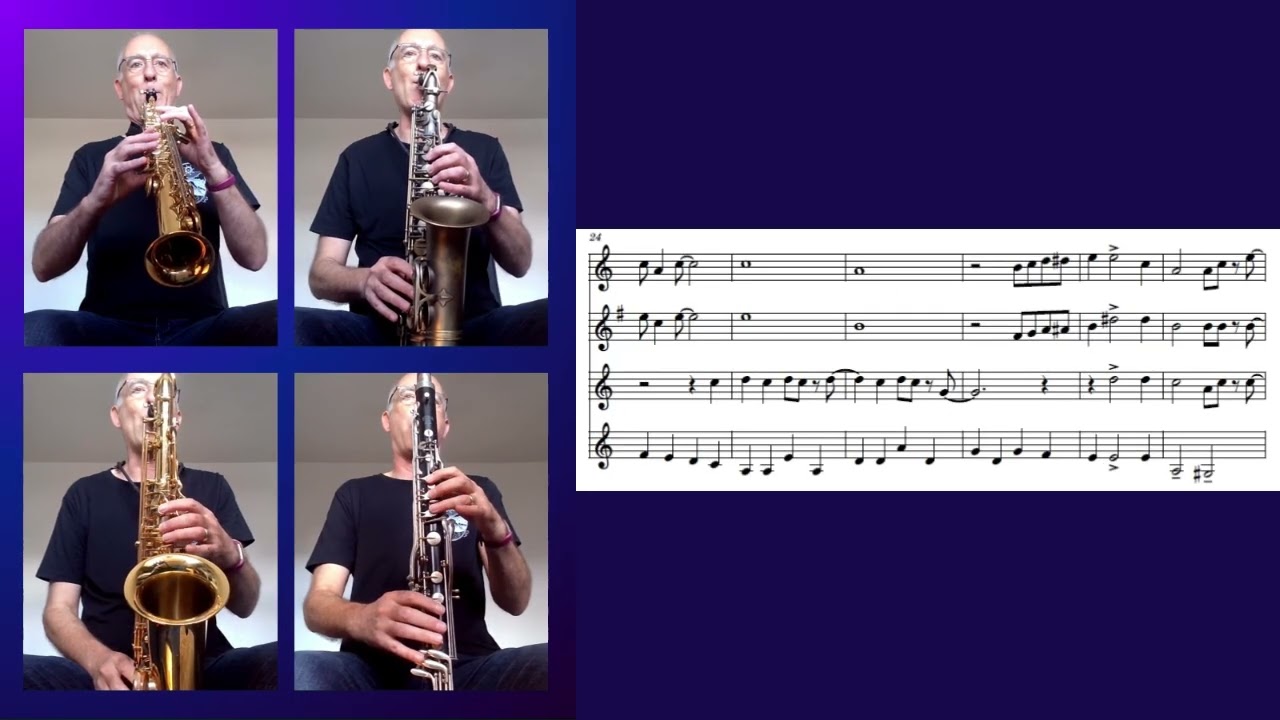 It Don't Mean a Thing - for saxophones and bass clarinet