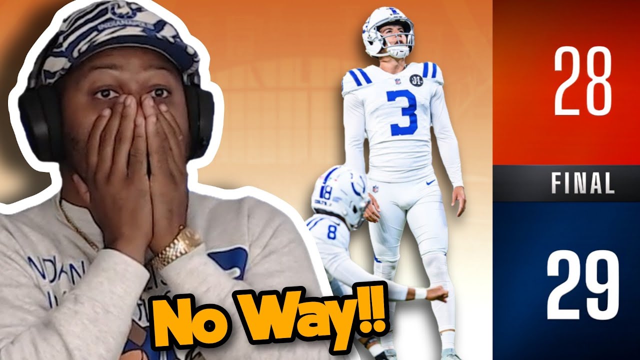 CRAZY ENDING!?! Broncos vs Colts REACTION | 2025 Week 2 Game