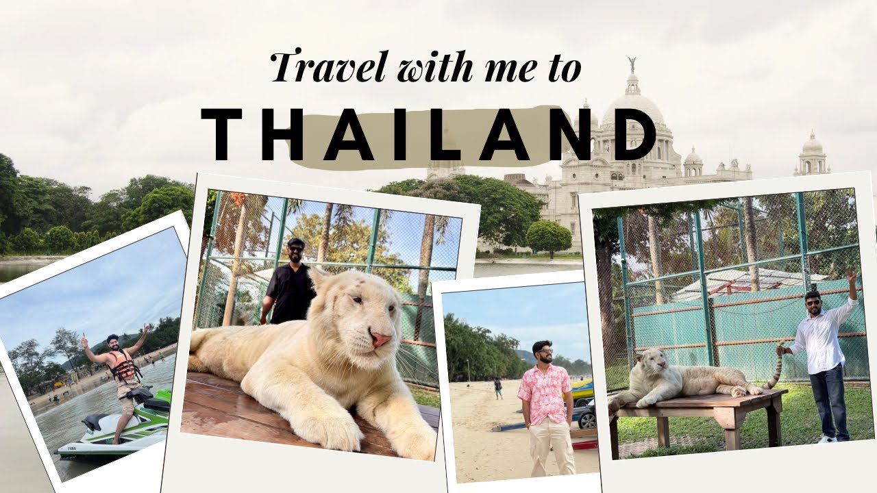 || TIGER KINGDOM 🦁 || #5 day in Thailand Phuket 🌴