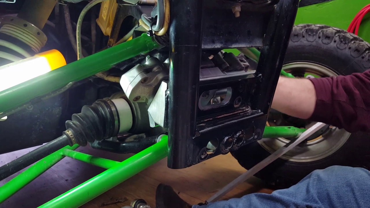 Wildcat 1000 steering slider assembly