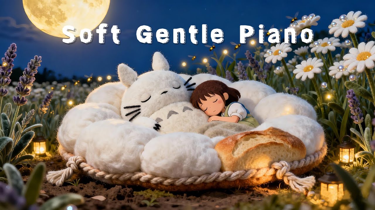 🌠Soft Gentle Piano | 60 Minutes | Cozy Evening & Sleep 【No Ads】