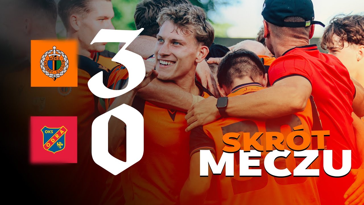 Betclic 1 Liga: Chrobry Głogów - Odra Opole 3:0 | skrót