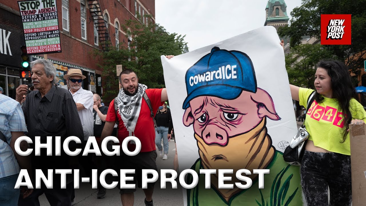 Live: Anti-ICE protests in Chicago