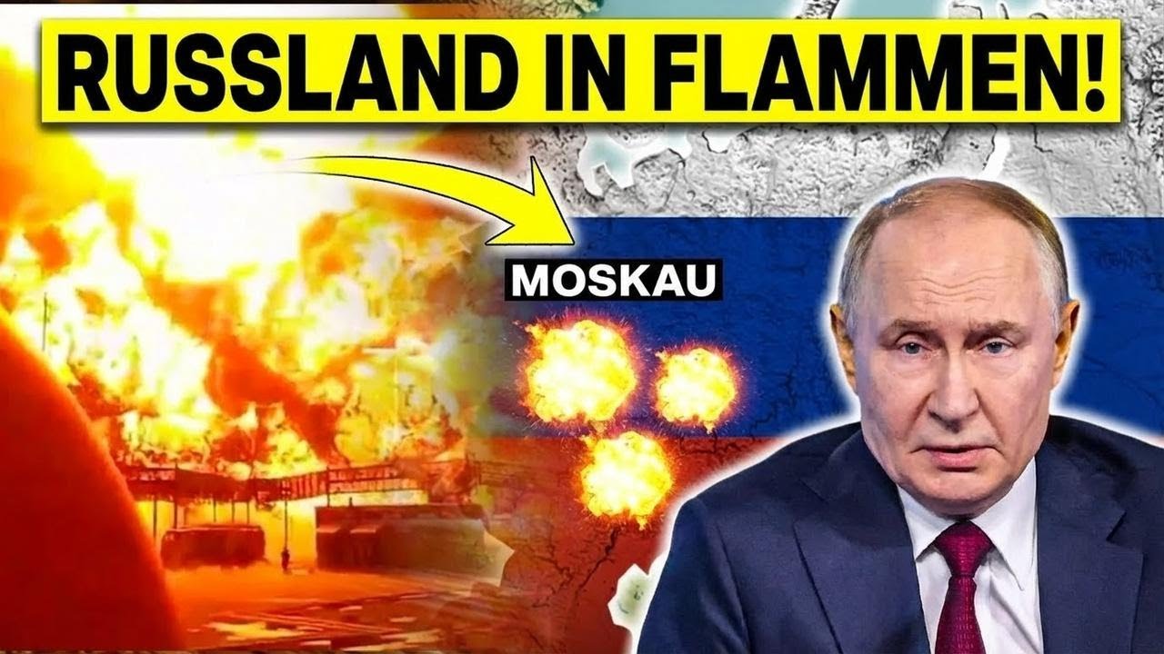 Moskau brennt: Unerwarteter Angriff! Ukraine trifft Russlands Hauptstadt – Putin unter Druck