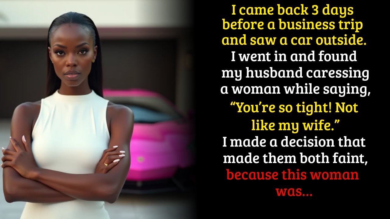 I Came Home Early… and Caught My Husband With the Last Woman I Expected