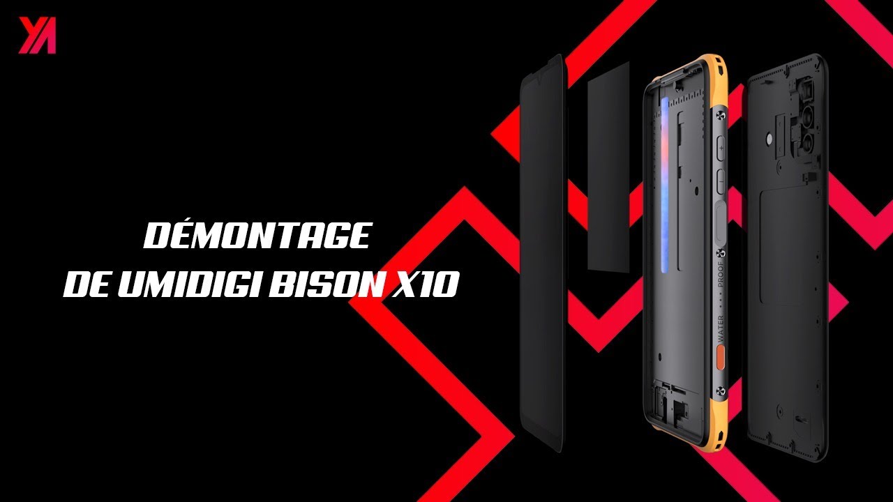DÉMONTAGE DE UMIDIGI BISON X10