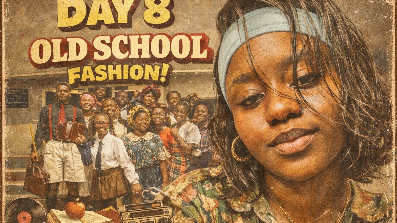 •	Day 8 of My Fashion Journey | Old School Day day