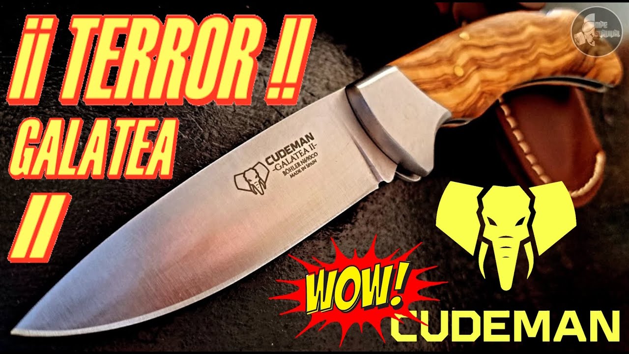 😨❗LA MÁS ATERRADORA NAVAJA de CUDEMAN❗BRUTAL y INCREÍBLE CUDEMAN GALATEA II