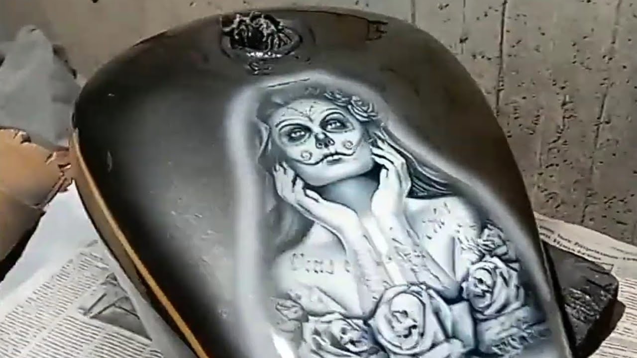waterprint decal airbrush tank paint water slide transfer