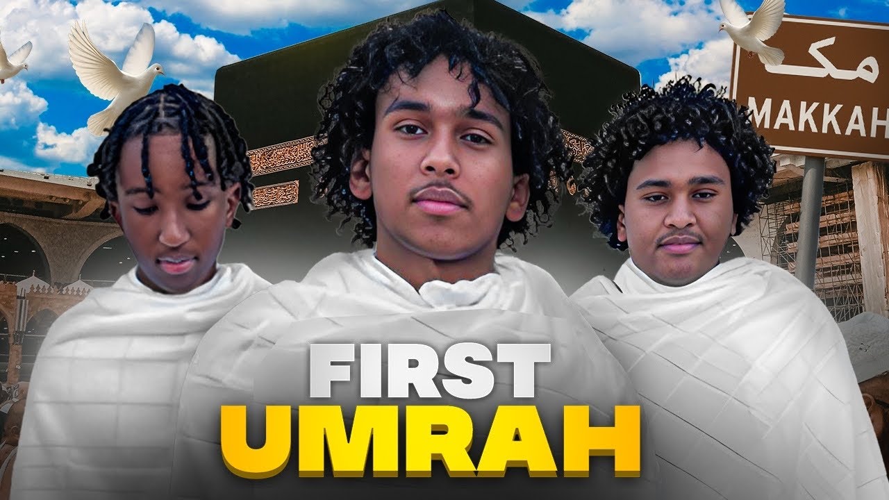 رحلتنا للعمرة…✈️🕋 Our First Umrah