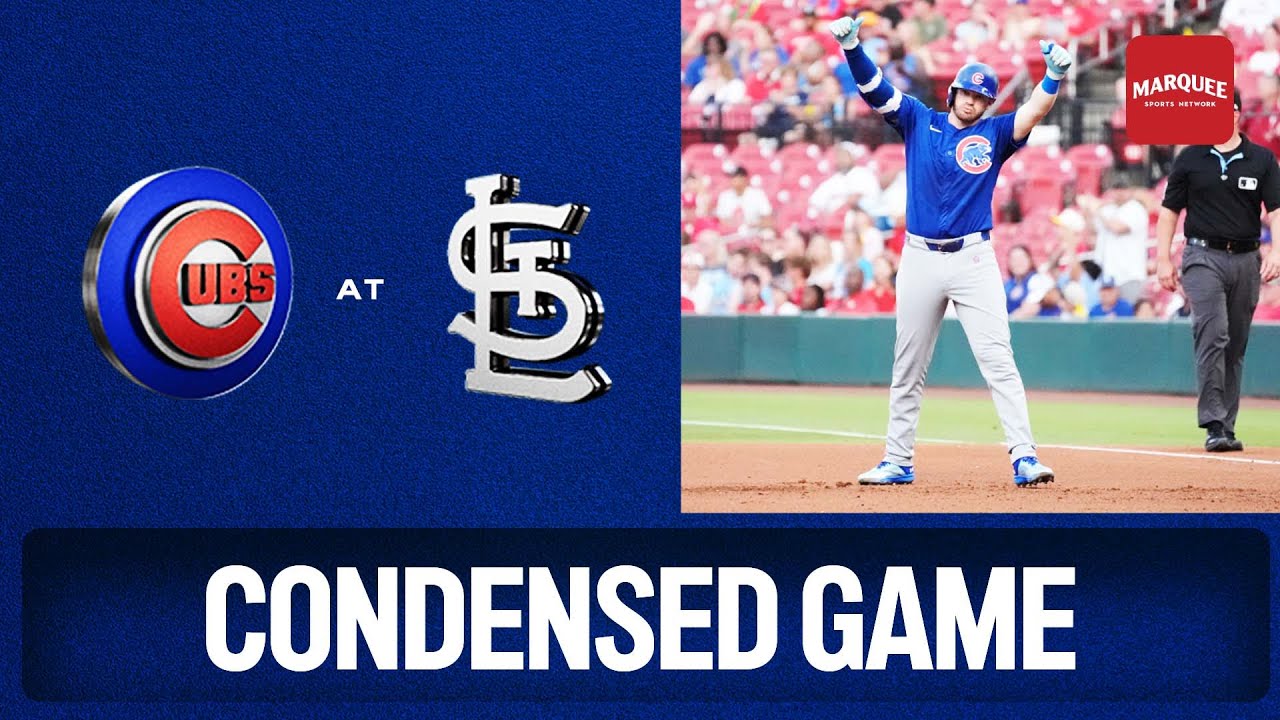 Chicago Cubs vs. St. Louis Cardinals MLB game highlights (June 25, 2025) | Marquee Sports Network