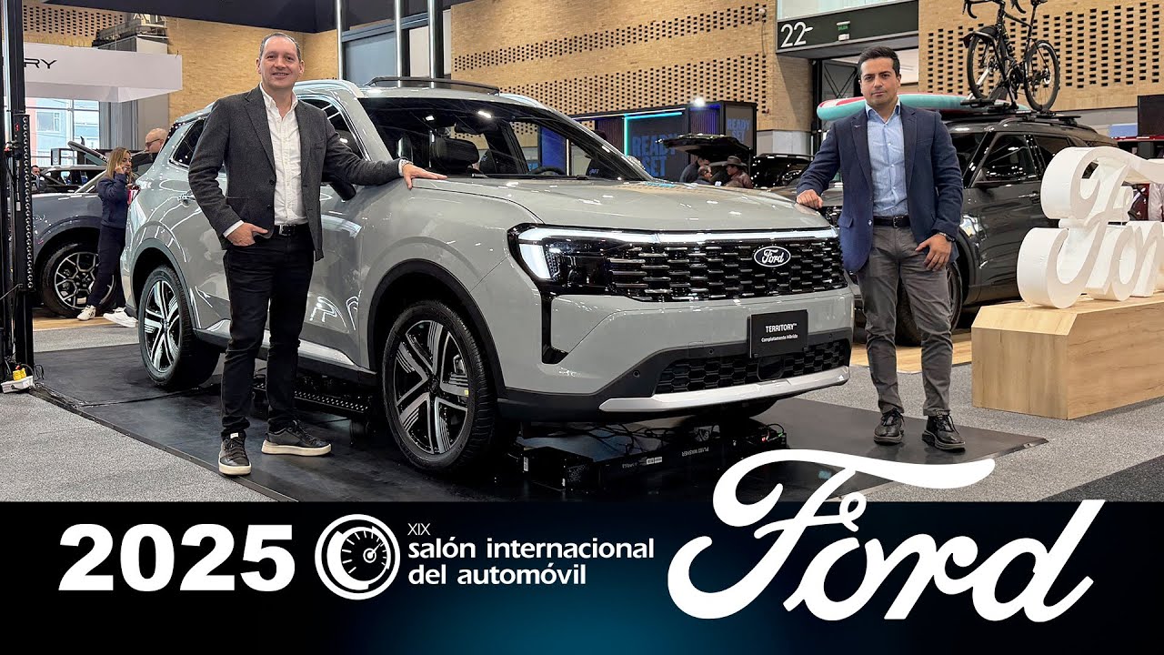 FORD en el Salón del Automóvil de Bogotá 2025, lanzamientos, novedades y más... (4K)
