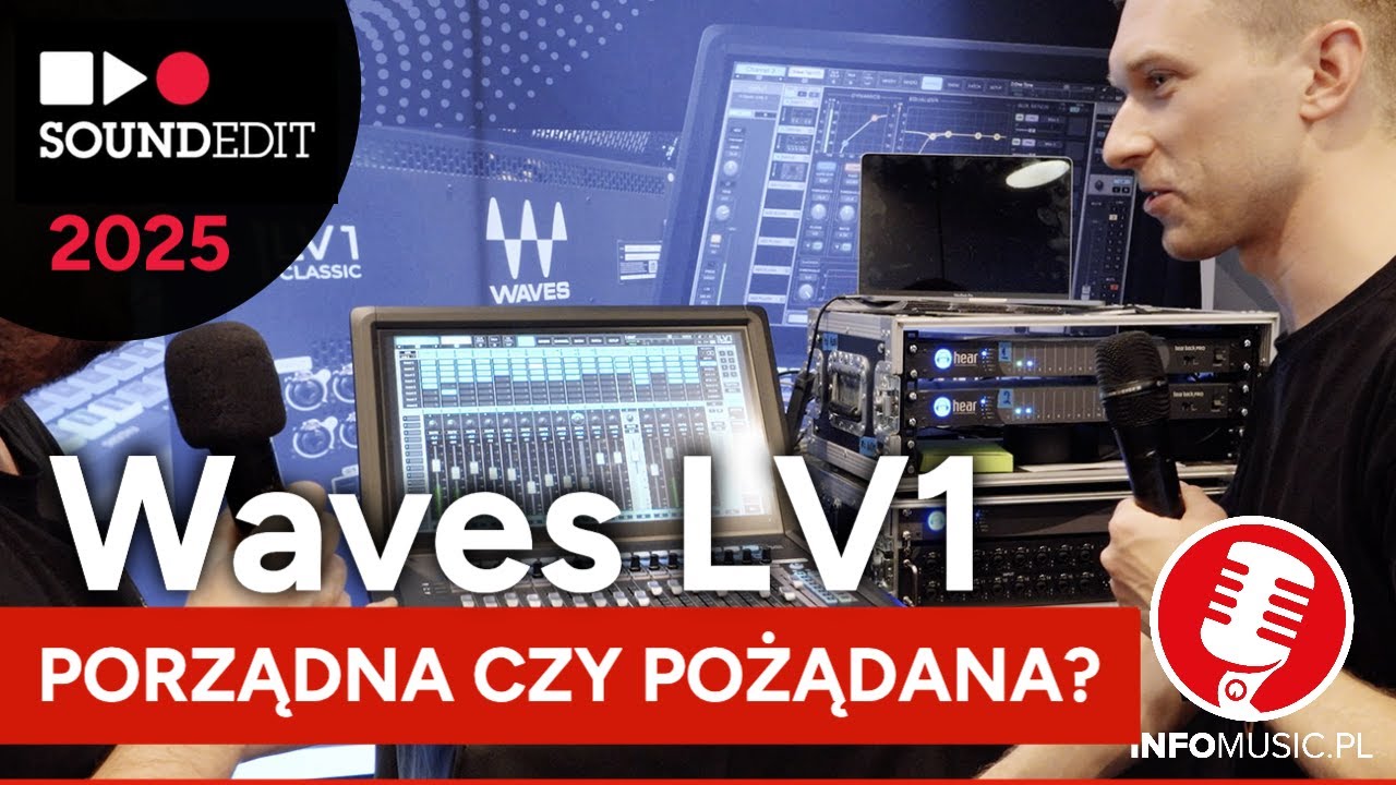 Porządna czy pożądana? Konsoleta Waves LV1 | Soundedit 2025