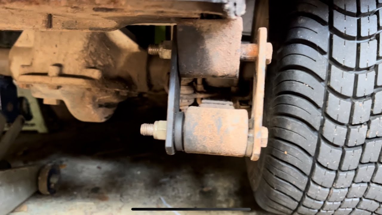 EZ-GO Leaf Spring Bushing Replacement 
