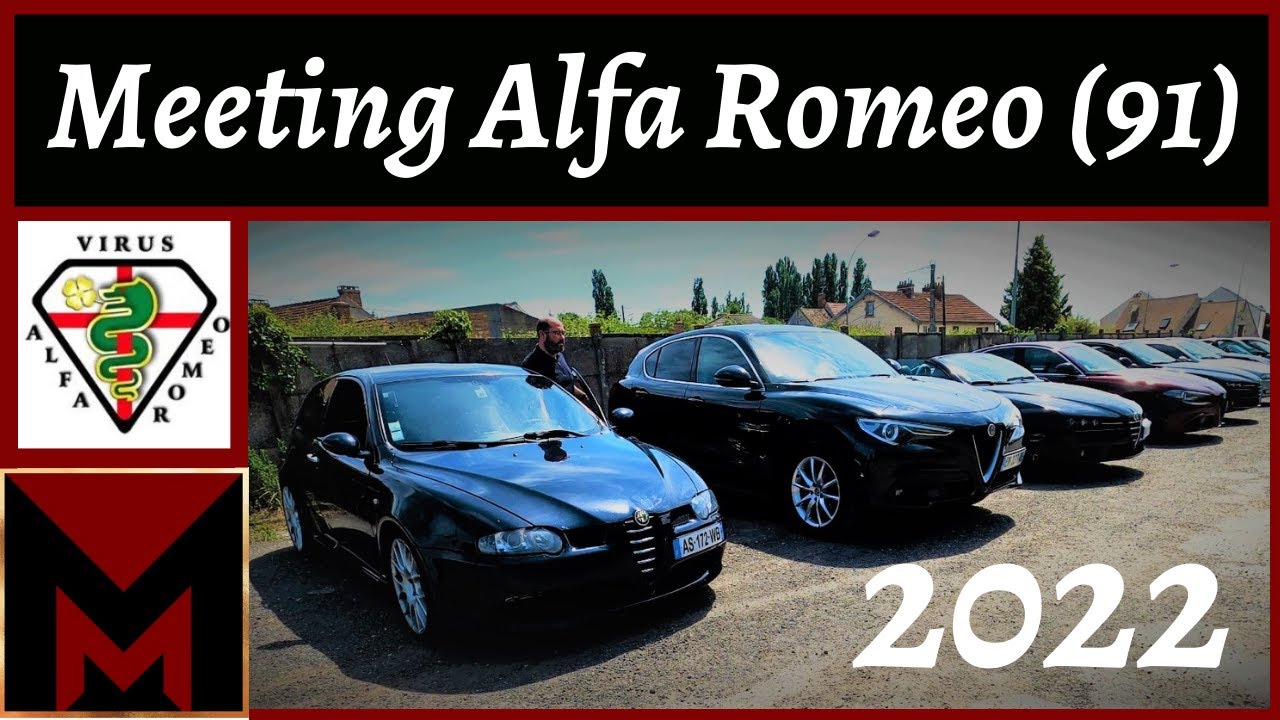 Meeting Alfa Romeo 2022 🍀 Balade en Hurepoix avec le Virus Alfa Romeo 🔧 Meca Maniaque 🔧