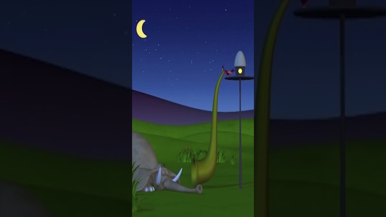 Night Disturbance #shorts #youtubeshorts #gazoon #animals #junglebook