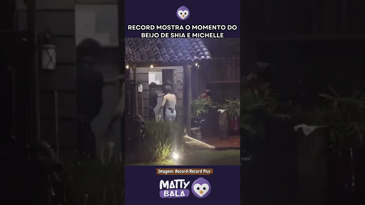 🚨VEJA: Shia e Michelle entrando juntos no banheiro da &aacute;rea dos animais pra beijar #AFazenda
