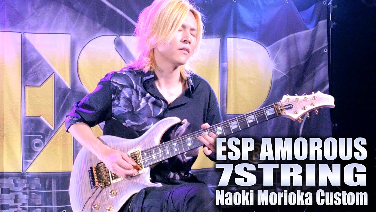 ESP Guitars: ESP AMOROUS-7 Morioka Custom 