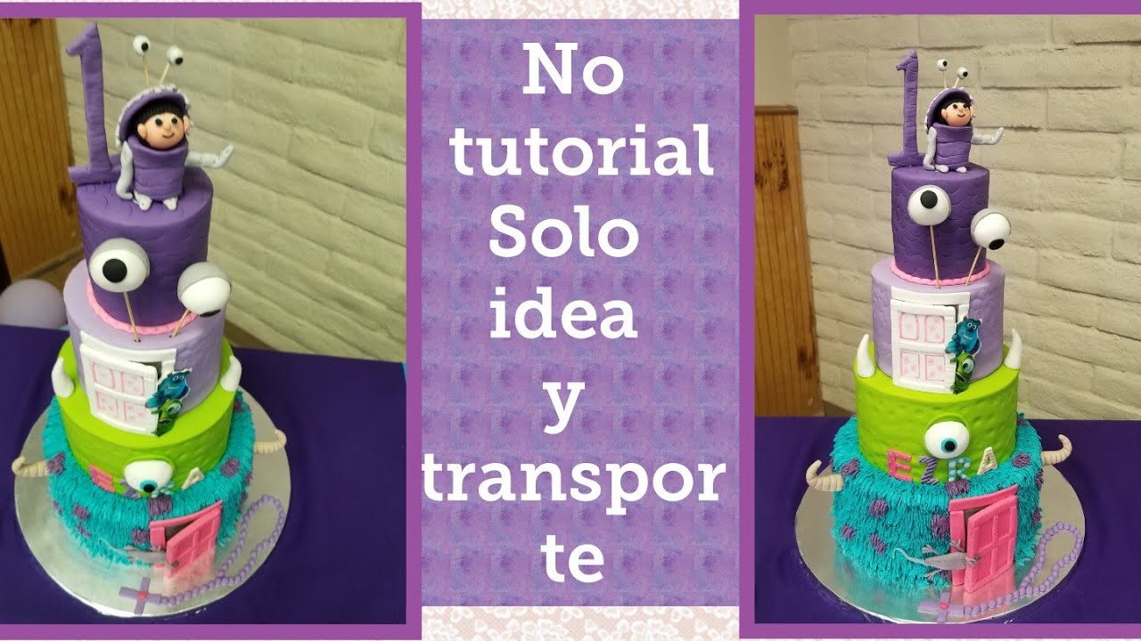 No tutorial solo idea y transportacion del pastel monster inc