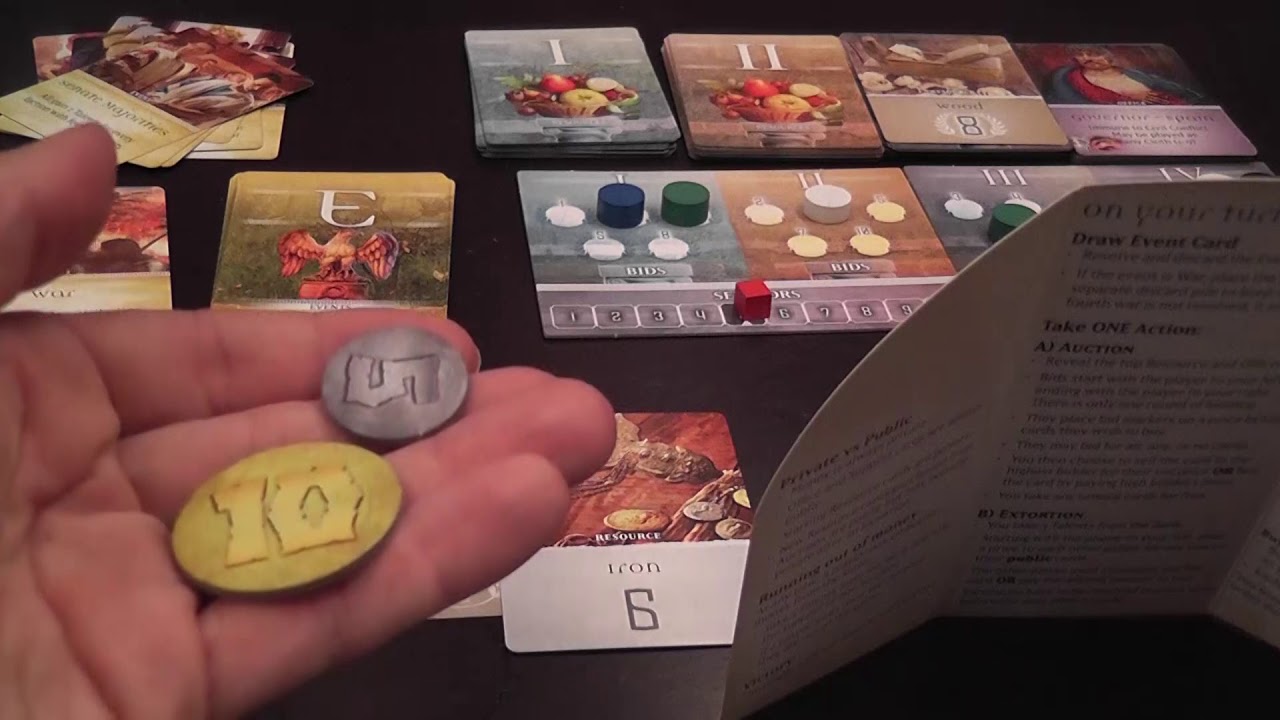 Senators (Indie Boards and Cards) Review
