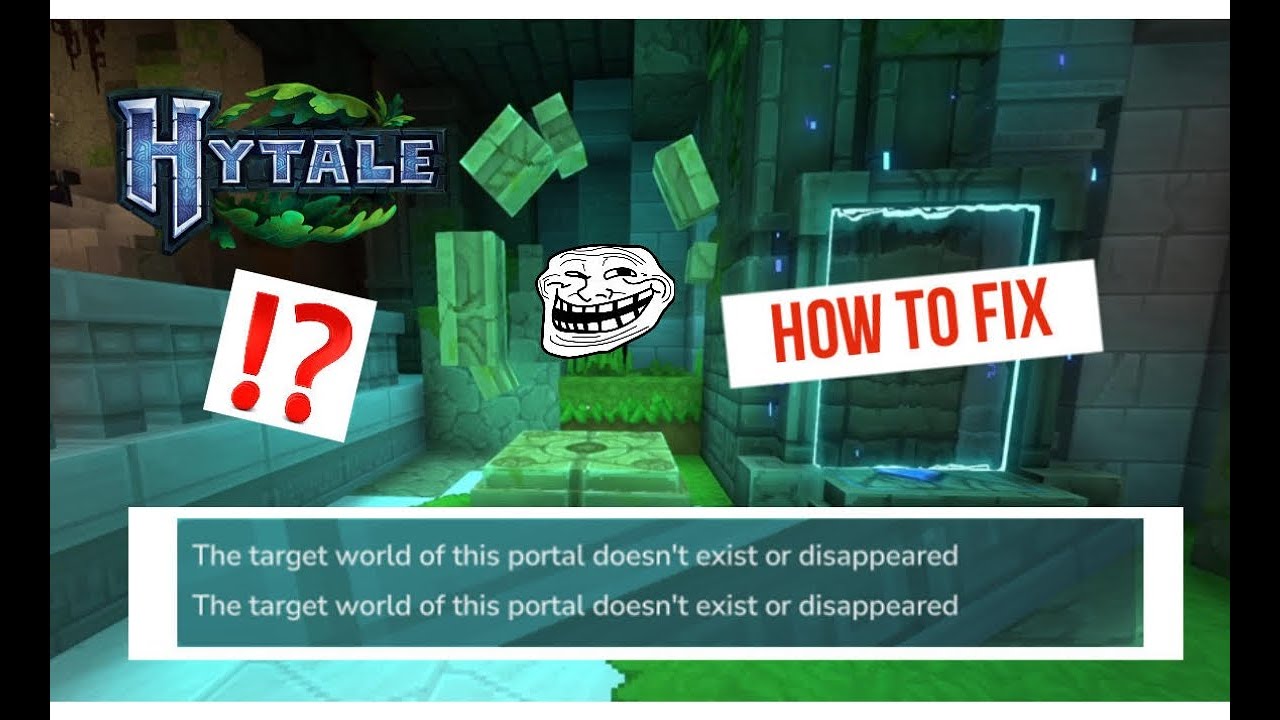 How to fix the Ancient Gateway in Hytale