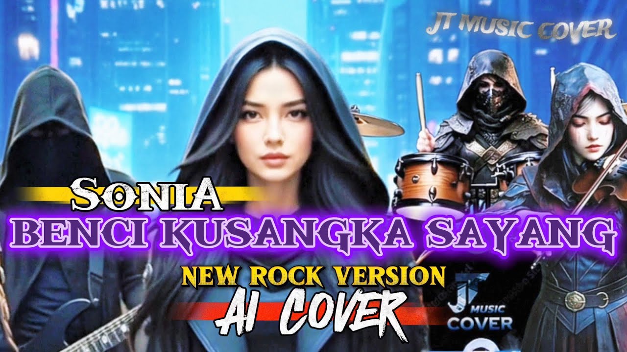 BENCI KUSANGKA SAYANG - SONIA [ SLOW ROCK ] (Lirik Lagu) 
