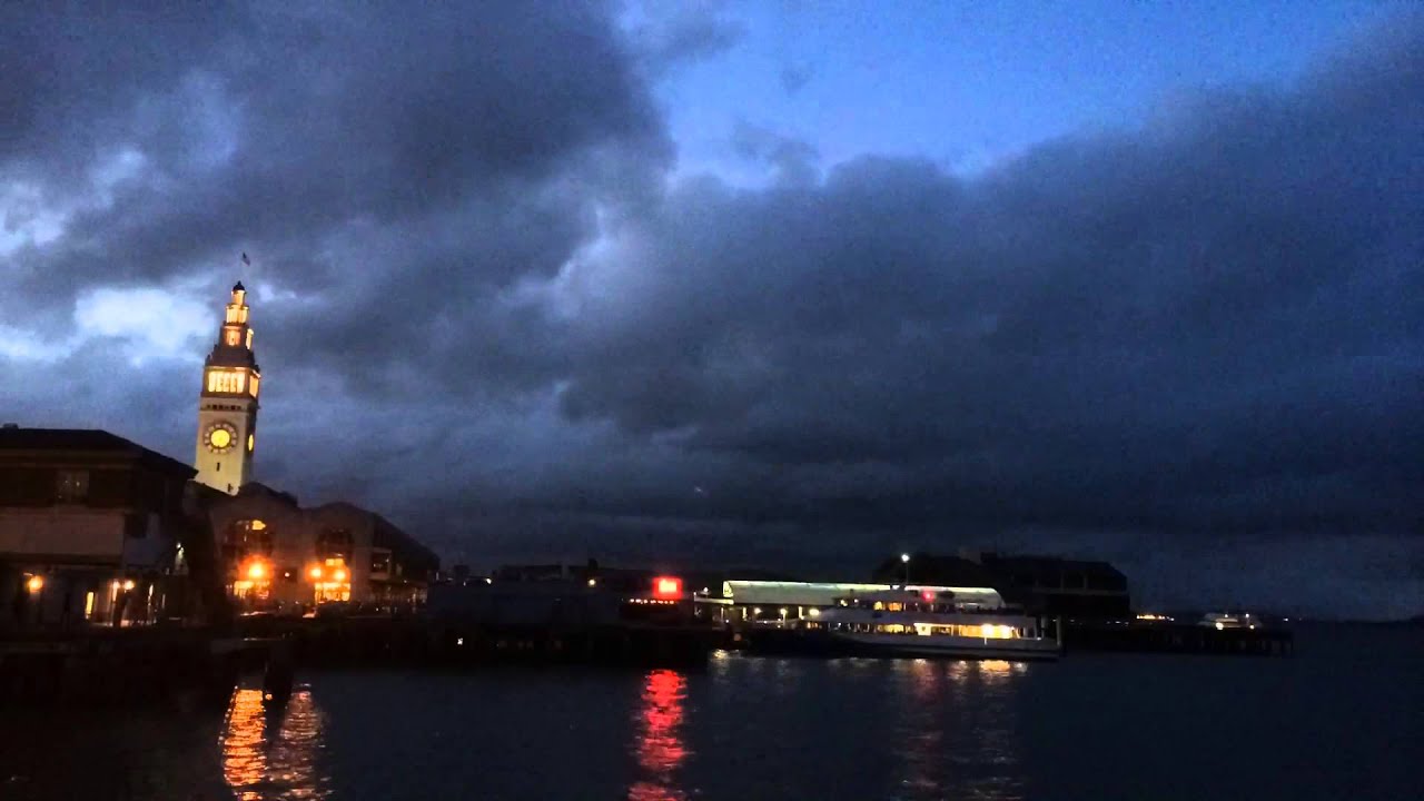Port of San Francisco Ferry Building Timelapse