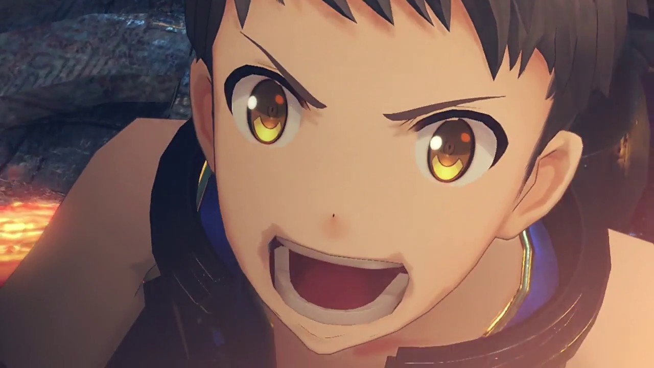 Malos/Sever/Jin vs Rex/Pyra/Nia/Dromarch/Azurda . Fight Scene . Xenoblade Chronicles 2 (Japanese)