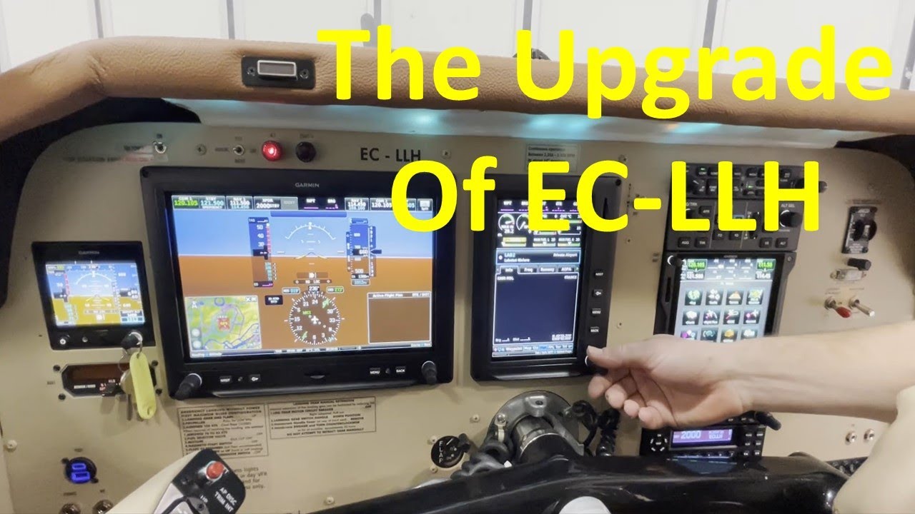 Flight to Upgrade the avionics & interior of Bonanza F33A, At Air Team in the Czech Republic!!