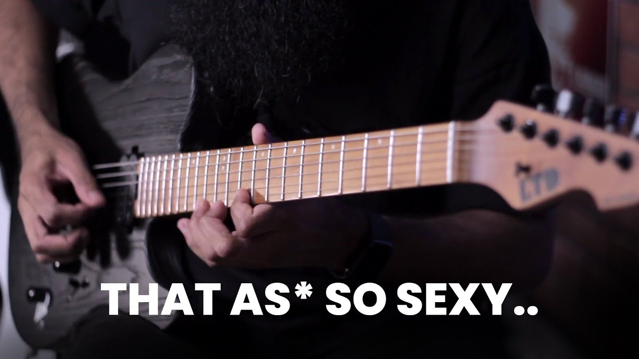 GORGEOUS SWAMP ASH GRAINS: ESP LTD TE-1000 with Seymour Duncan Pickups - Electric Guitar Demo