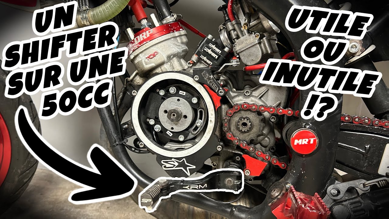 ON TESTE UN SHIFTER SUR UNE 50CC 🚀