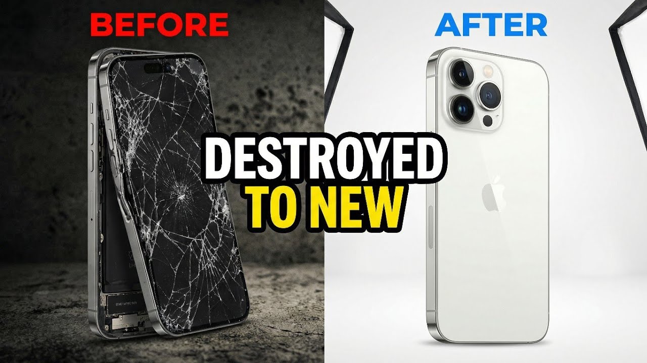 Destroyed by Rage! iPhone 14 Pro Max Impossible Restoration.