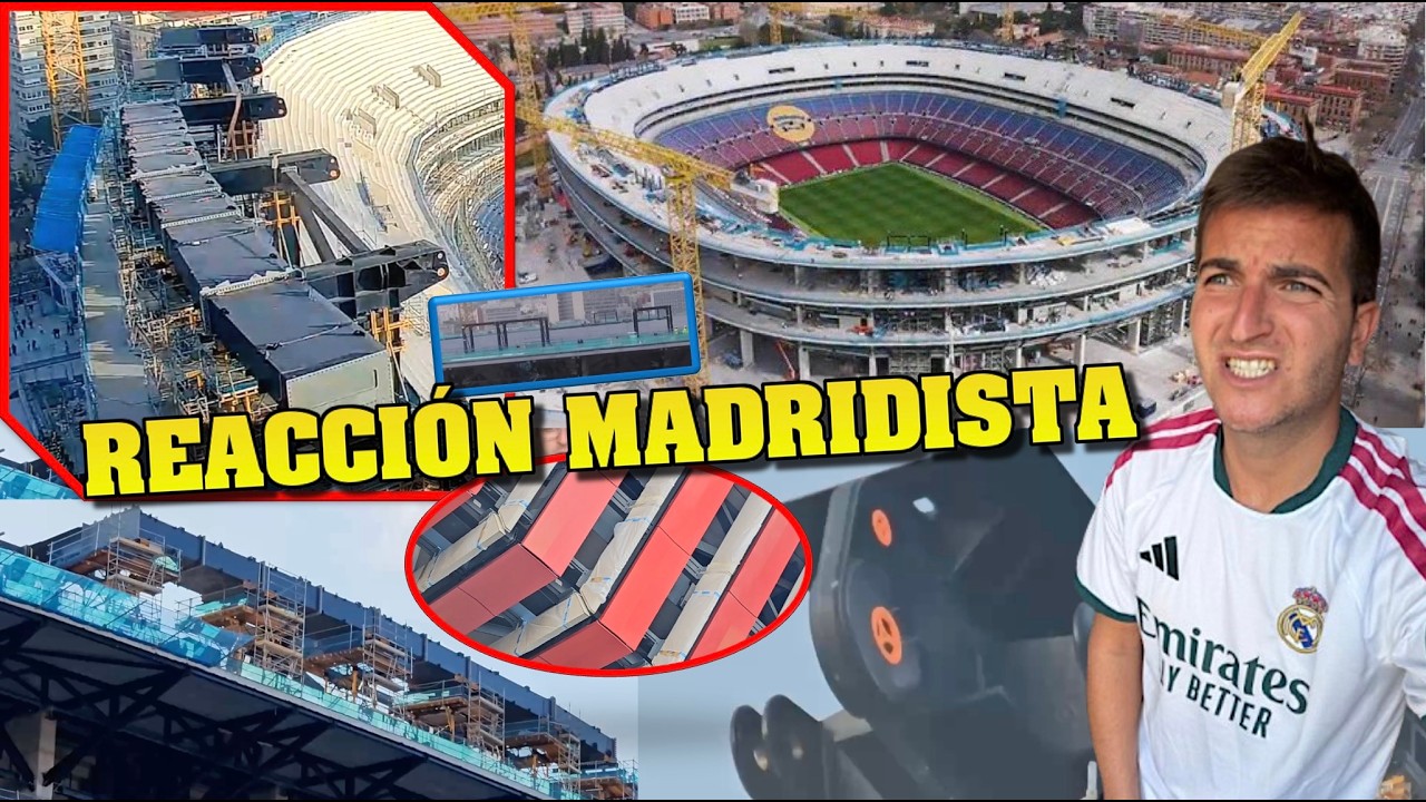 🚨 OBRAS CAMP NOU 9 ABRIL 2026 🚨 REACCI&Oacute;N MADRIDISTA al Nuevo Estadio del FC BARCELONA Spotify