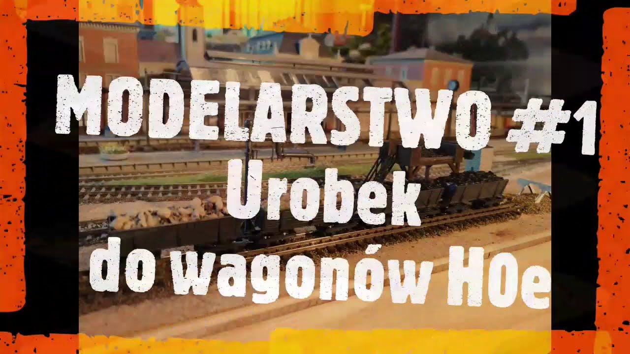 MODELARSTWO #1 Urobek do wagonów H0e