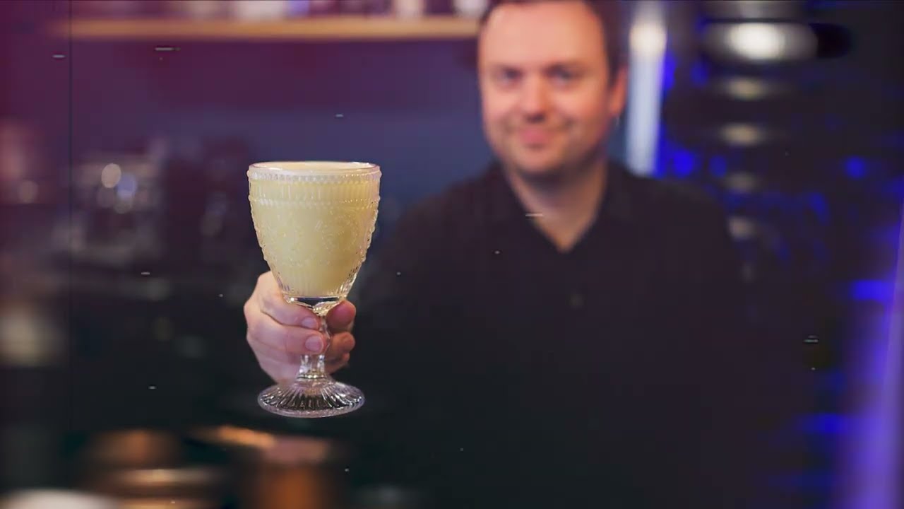 Derrière le menu - Cocktail lait de poule au croissant - Restaurant 1668