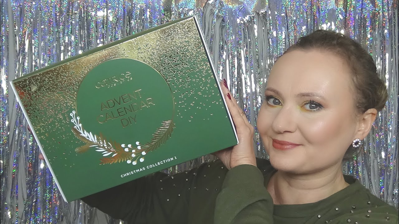 ★CATRICE ★KALENDARZ ADWENTOWY DIY 1★ Makijaż i akcesoria ★