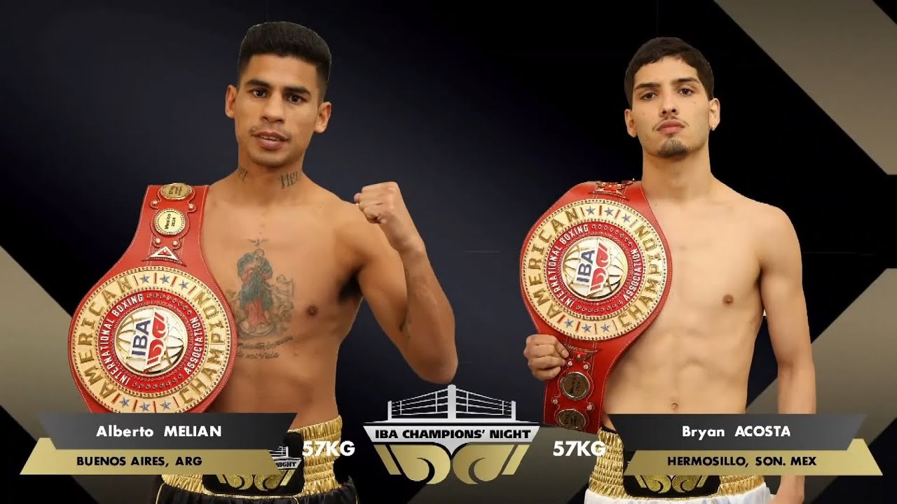 57kg  Alberto MELIAN (ARG) vs Bryan ACOSTA (MEX) | IBA Champions' Night | April 6, 2024