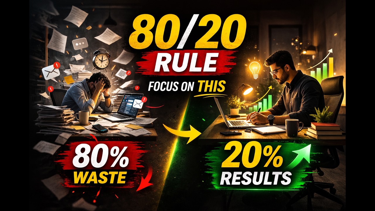 80/20 Rule Explained in Bangla | জীবনে সফল হওয়ার বাস্তব নিয়ম