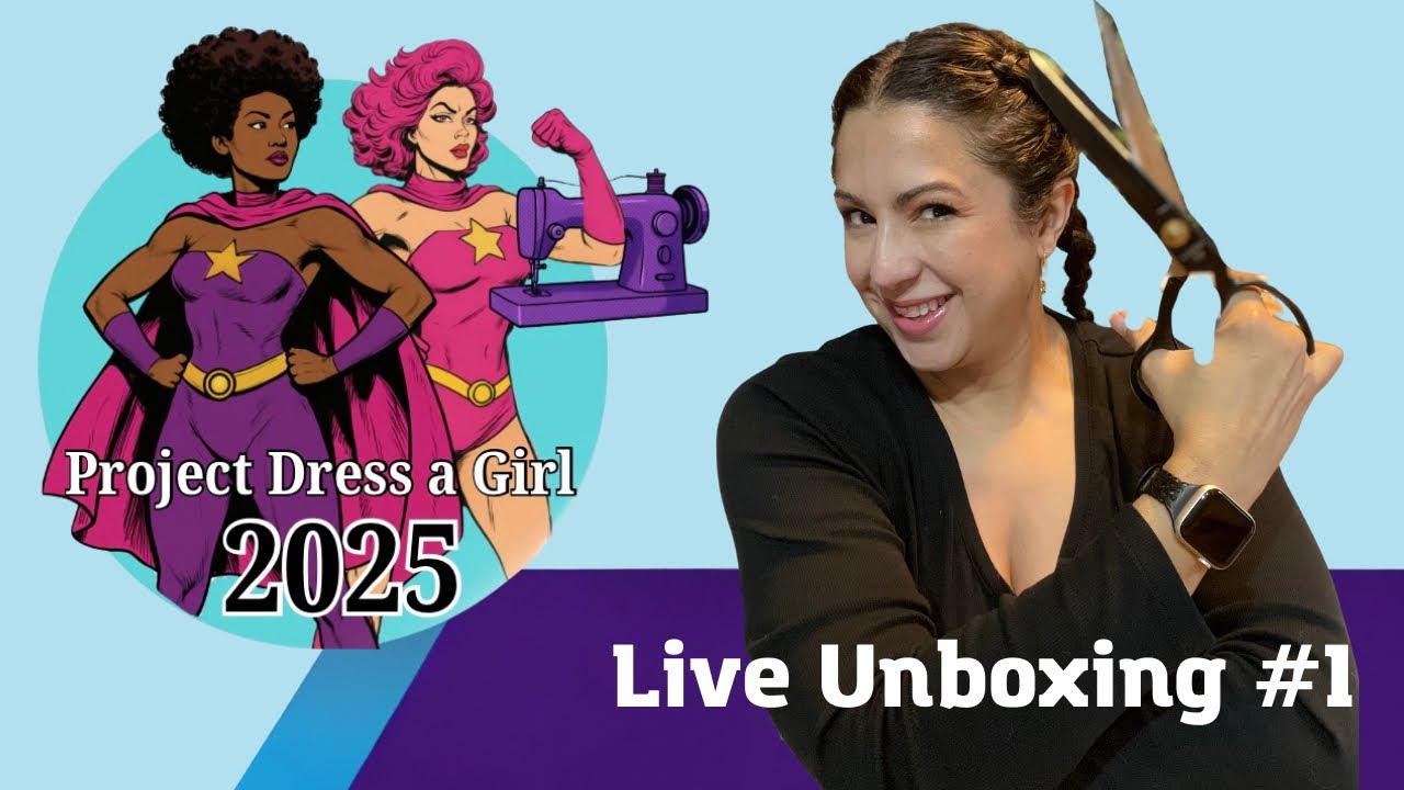 Распаковка платьев в прямом эфире для #ProjectDressaGirl2025