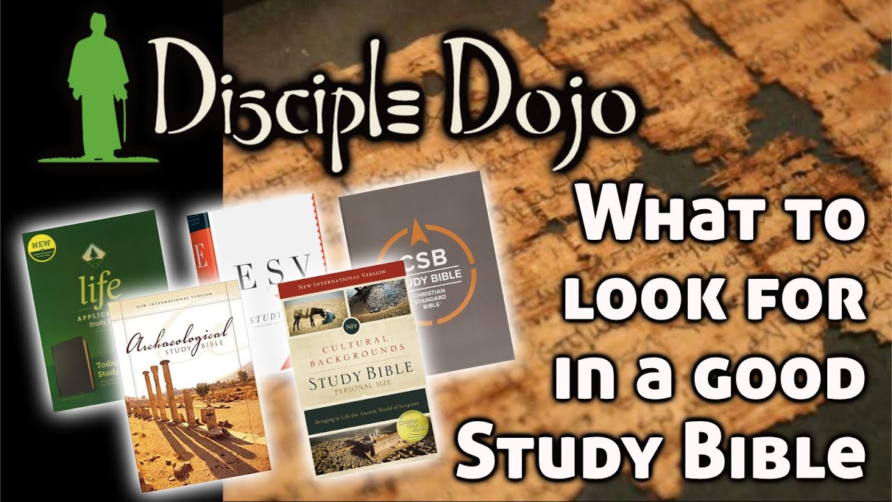 What to look for in a good Study Bible (tips, suggestions, and concerns!)