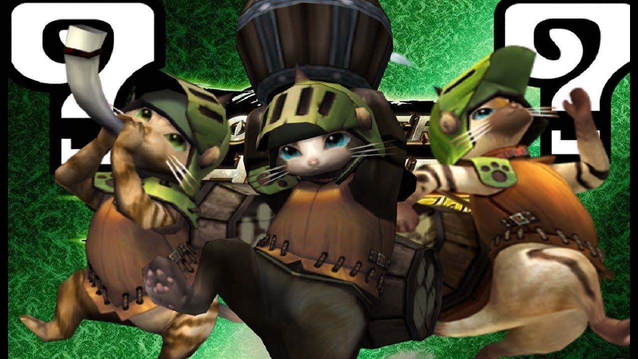 Monster Hunter Freedom Unite - Gatos de Combate, os Felyne Comrades - O quê, como e para quê?