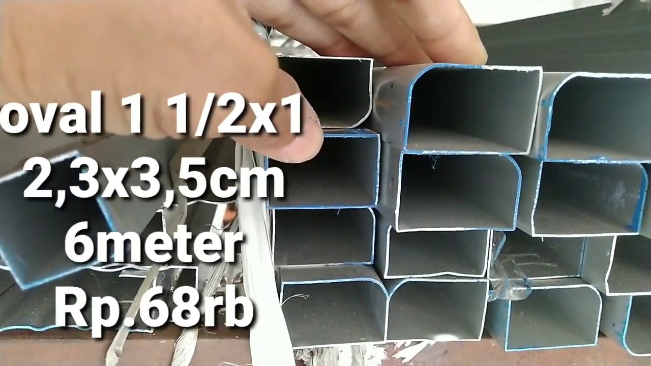 Holo Aluminium harga perbatang | Bahan pembuatan etalase #inkalum #SAA #alexindo