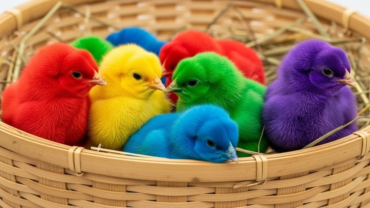 Tangkap Ayam Warna Warni, Kelinci Lucu, dan Bebek