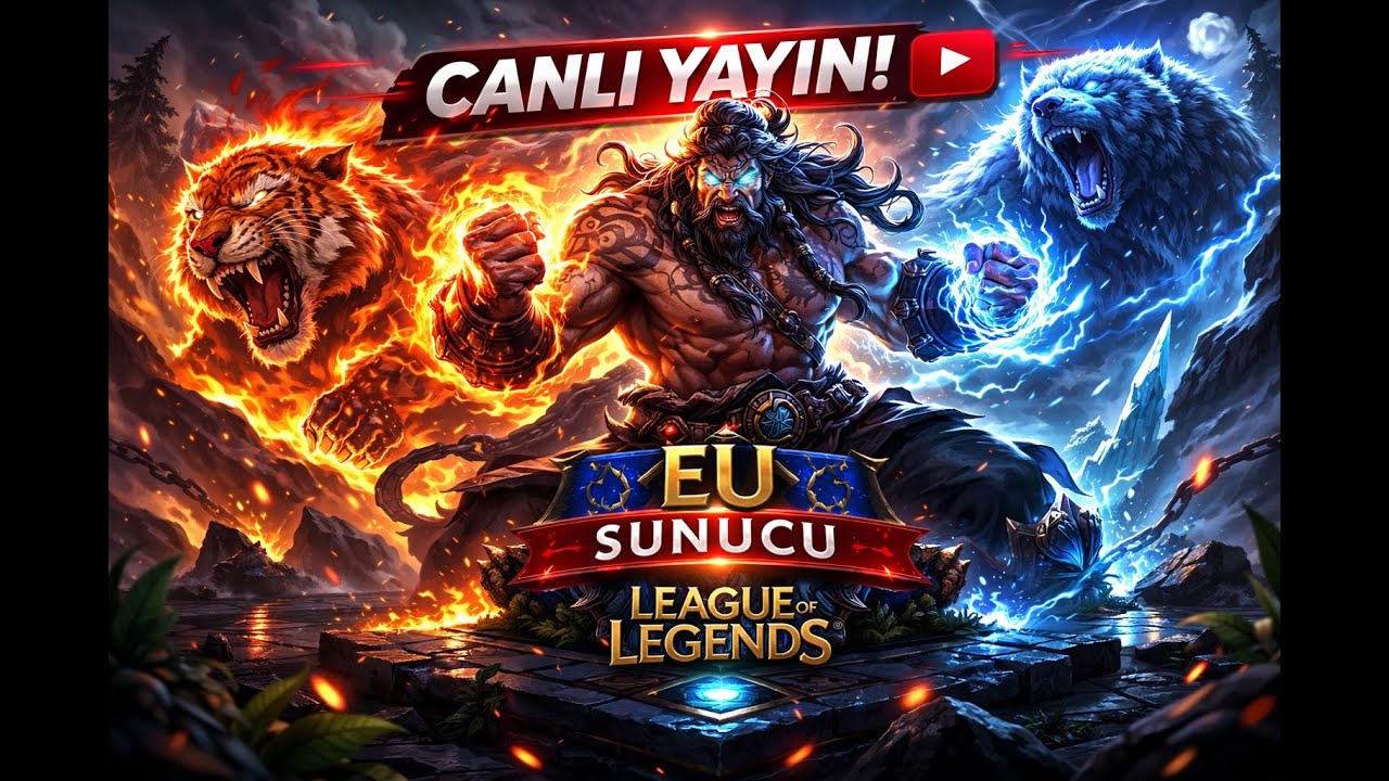 🐻 UDYR İLE ORMANI YAKIYORUZ! | LIVE RANKED